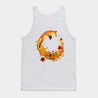 Circle of fox Tank Top